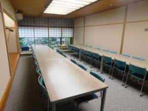 横浜市南部斎場の休憩室