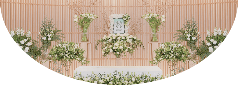 おくりびとのお葬式 供花バナー