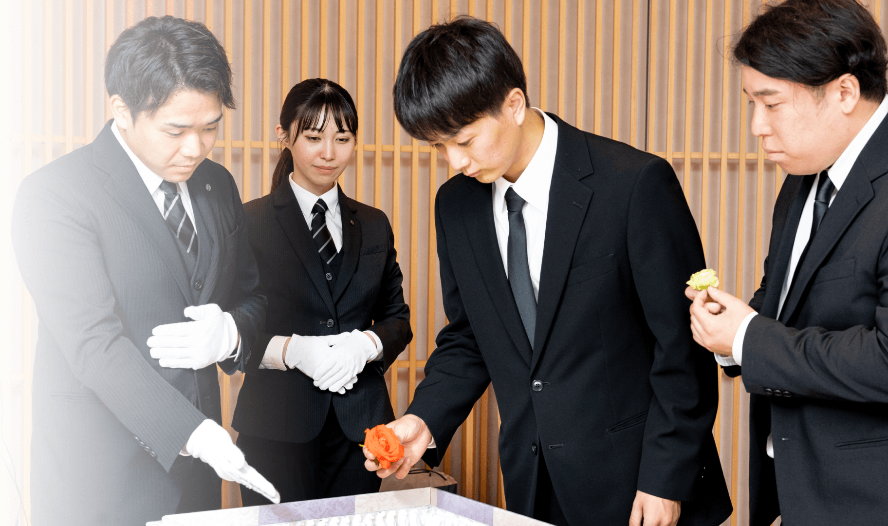 一日葬プランの背景画像