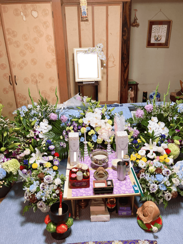 故人様が生前、どれほど愛されていたかがよく伝わるお別れ式でした。の画像