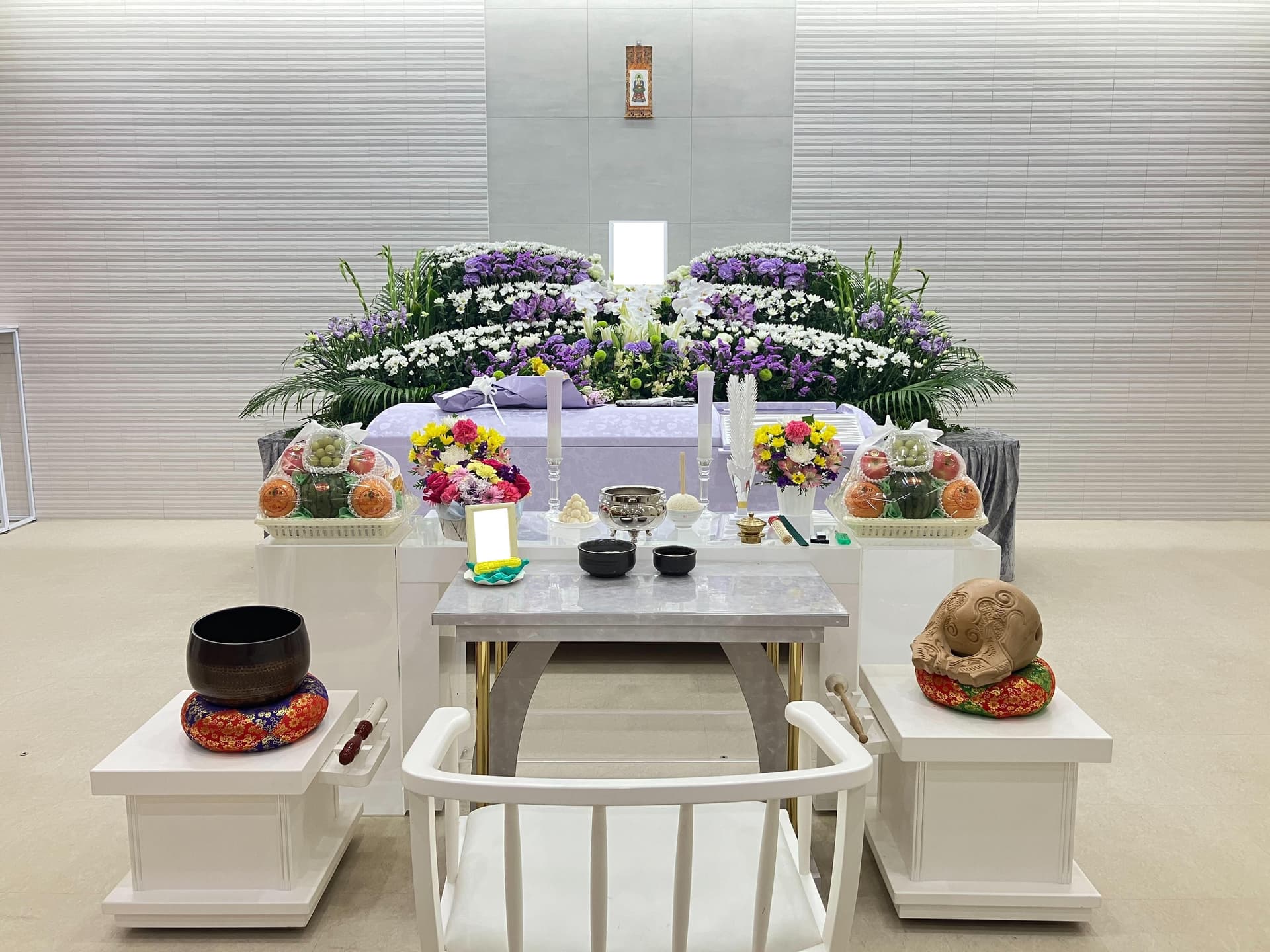 温かいご家族とご友人に囲まれた、心のこもったお見送りとなりました。の画像