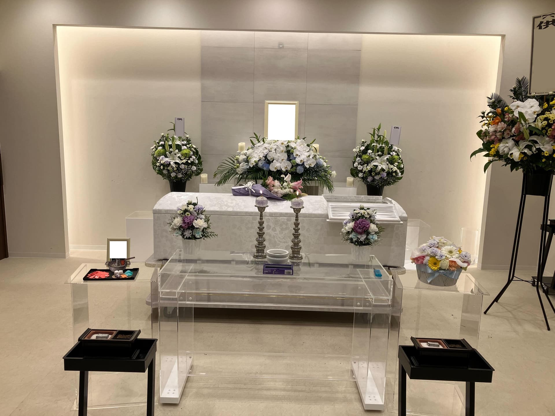 故人様との思い出を振り返られるご様子や、涙ぐまれる方のお姿も多く見受けられました。の画像