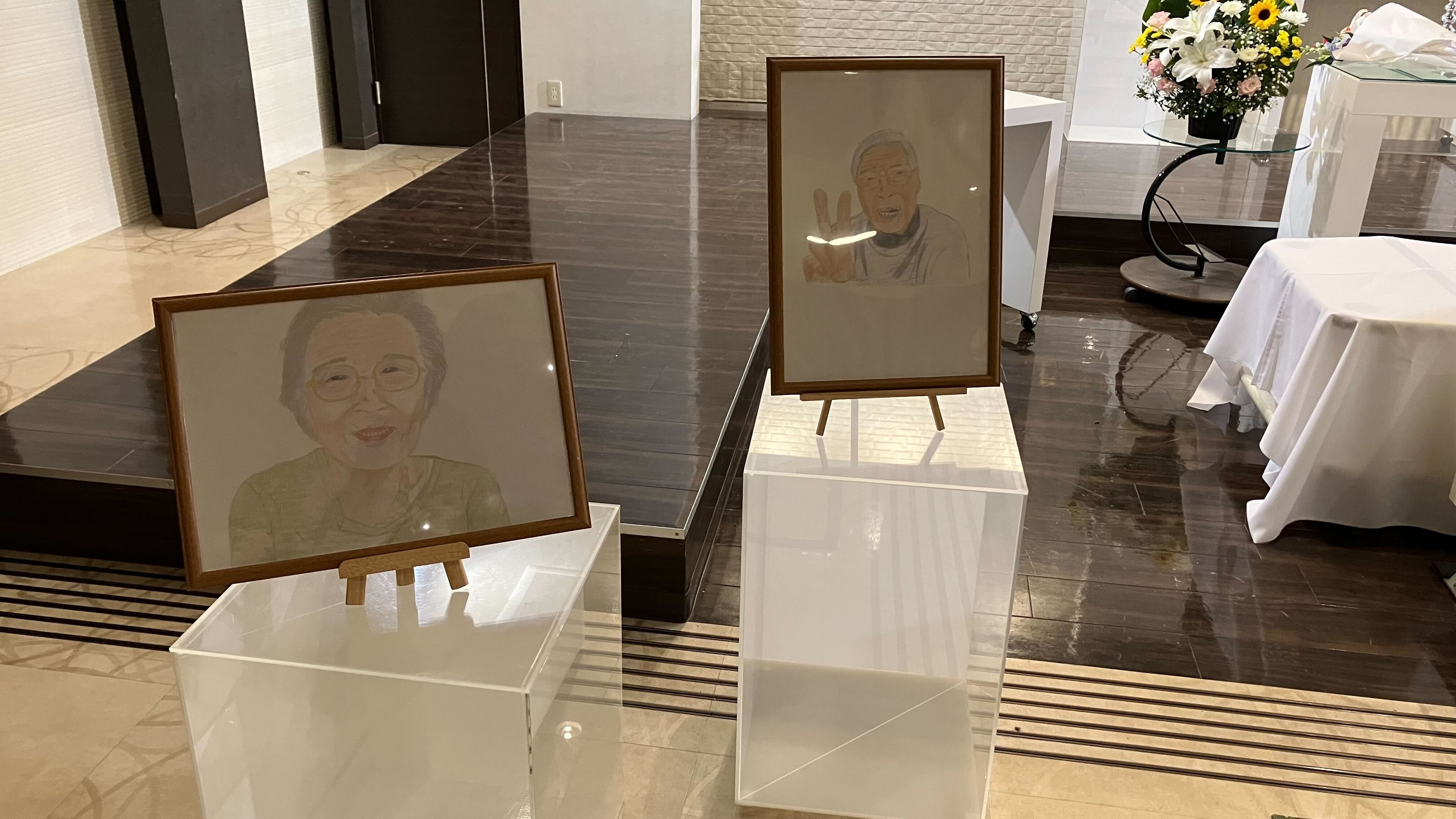 「寝ているみたいだね」「きれいになった」とのお言葉も頂戴しました。の画像