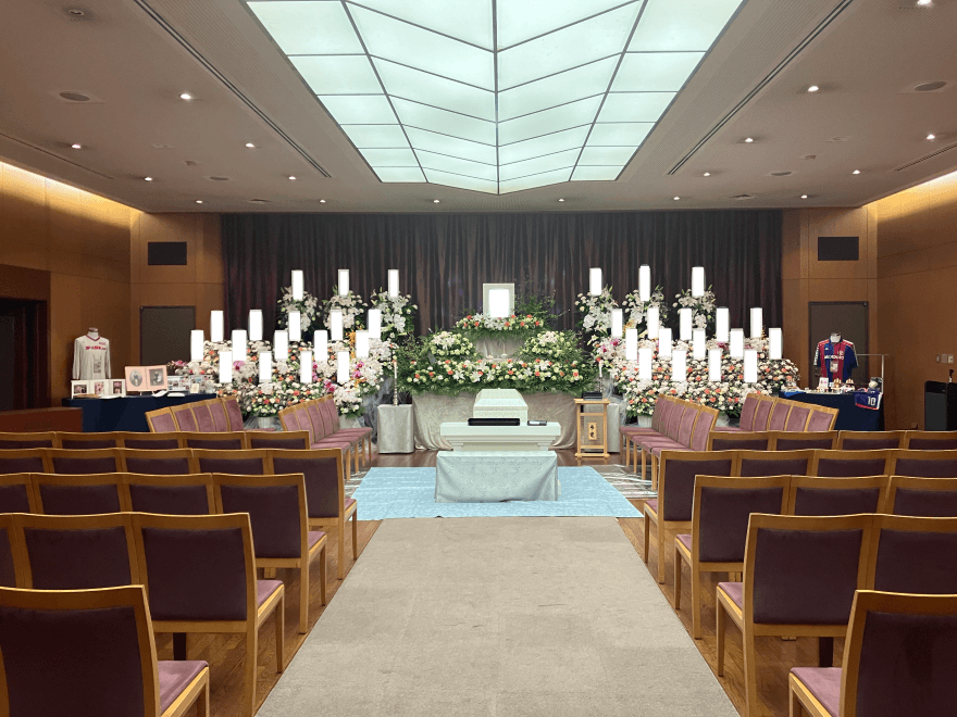 すべてのご希望にお応えできるよう、何度か打ち合わせを重ね、調整を行った上で、ご葬儀を執り行いました。の画像