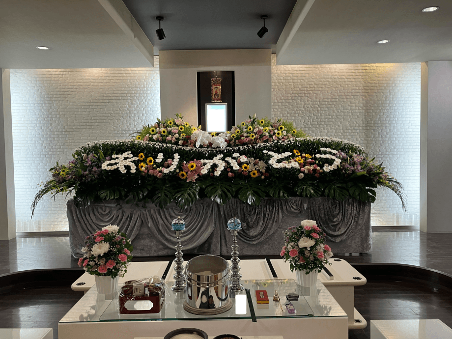 ご遺族からは、「顔がきれいになったね」とのお言葉をいただきました。の画像