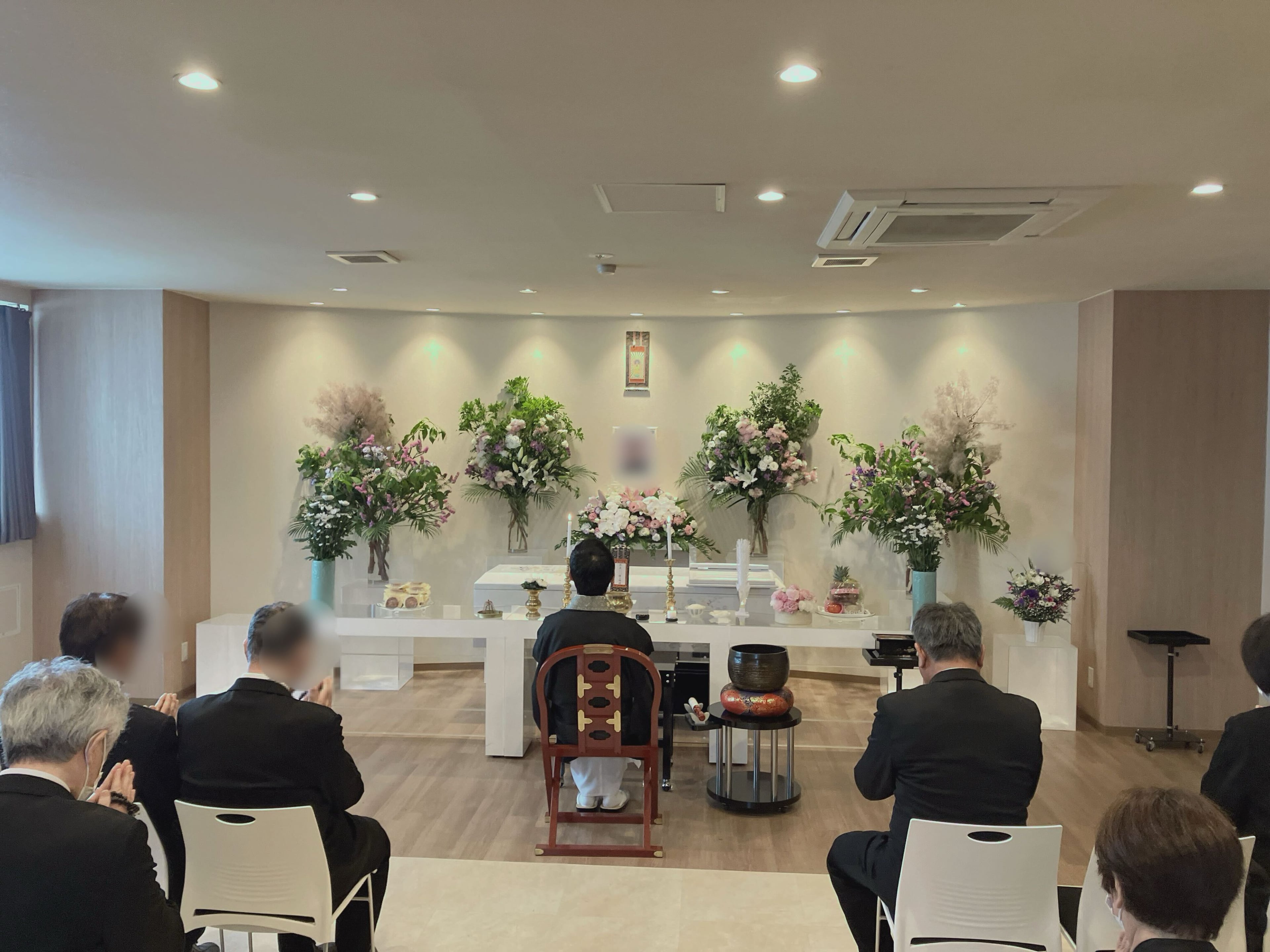 「若くなった、すごい丁寧なお化粧ありがとうございます」とお喜びの言葉をいただきました。の画像