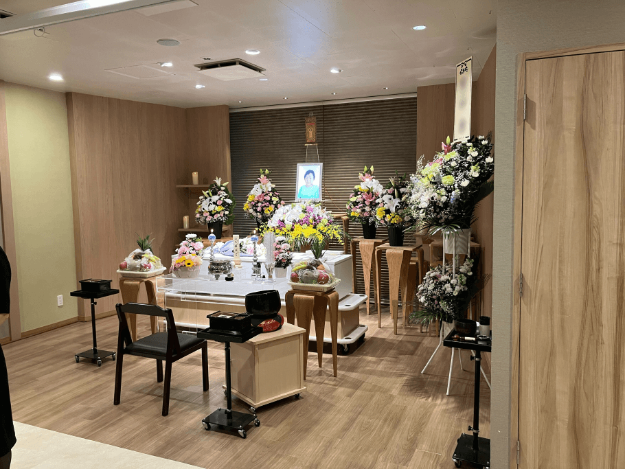 お顔をご覧になって、「こんなに綺麗なの初めて見たわ」と仰っておりました。の画像