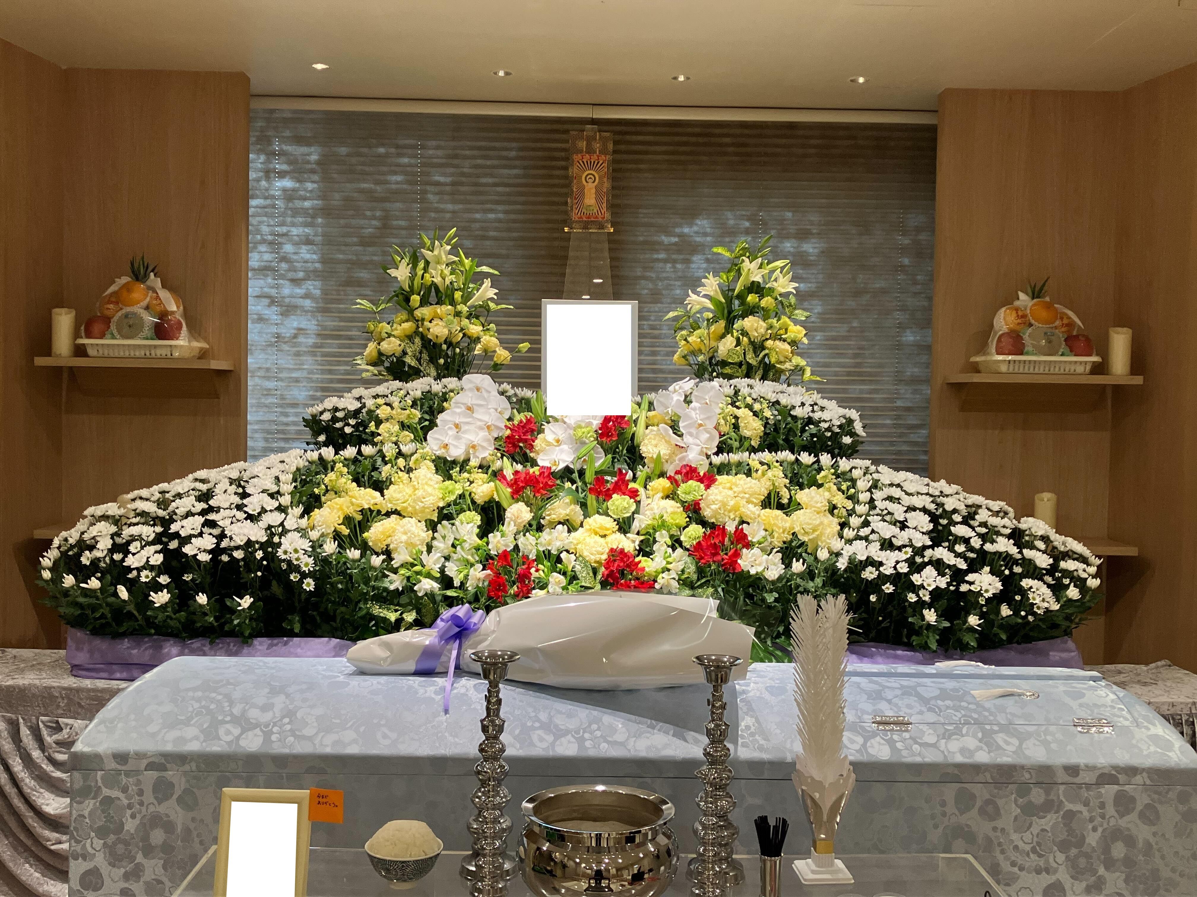 温かいご家族に囲まれた、心のこもったお見送りとなりました。の画像