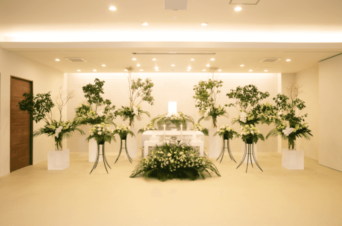 おくりびとのお葬式手稲店の祭壇